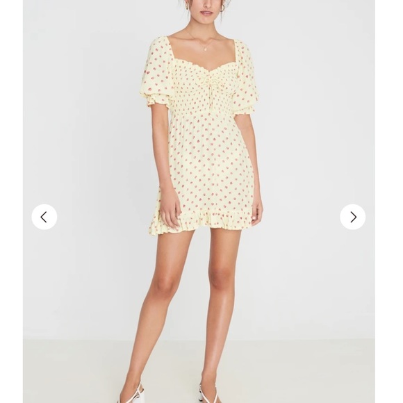 Faithful The Brand Sage Mini Dress Santa Maria Floral Print - Picture 5 of 11